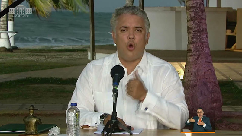 Presidente colombiano anuncia que vacunación masiva contra COVID-19 iniciará el 20 de febrero
