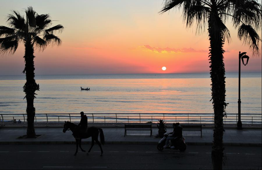 Puesta de Sol en Beirut, Líbano